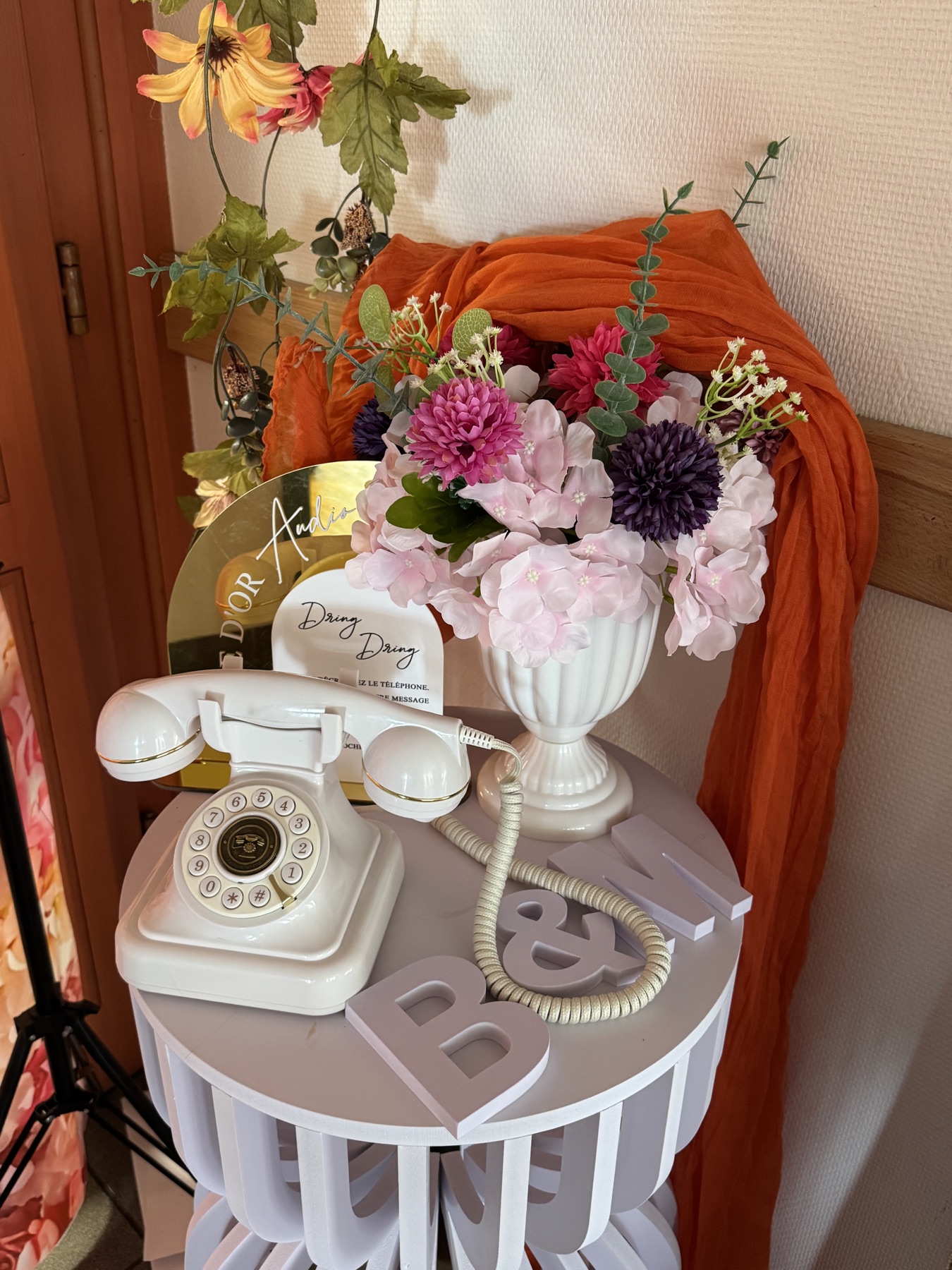 Livre d'or audio Selfie360 pour mariage
